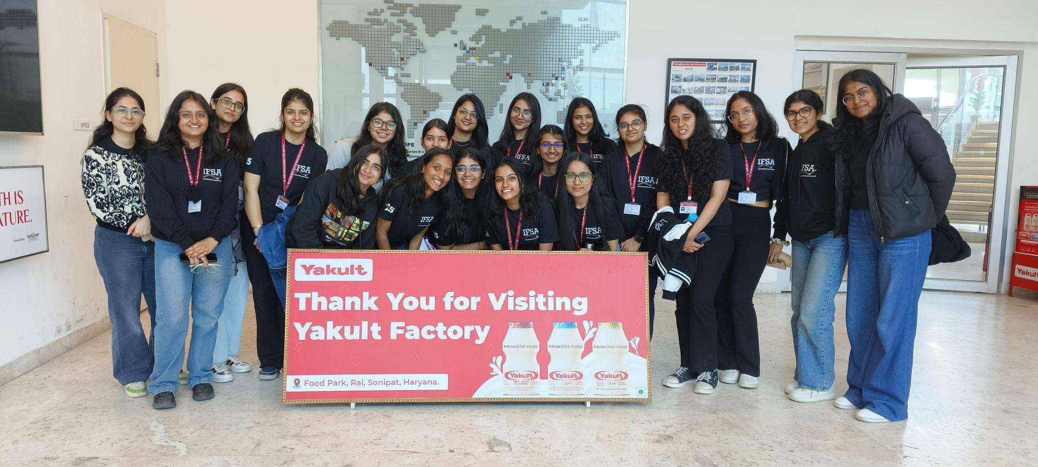 Yakult Factory Visit